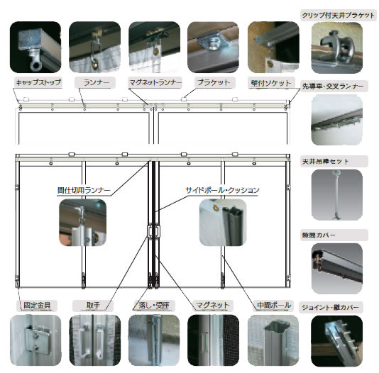 ビニールカーテン