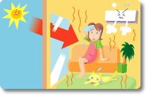 窓ガラスのみの場合